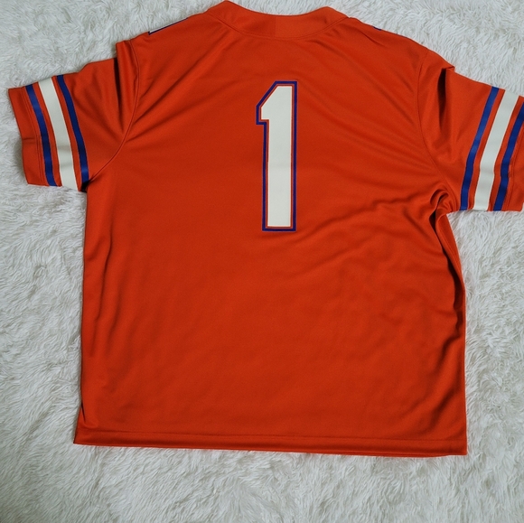 Florida Gators #1 Nike Orange Football Jersey - Picture 6 of 6